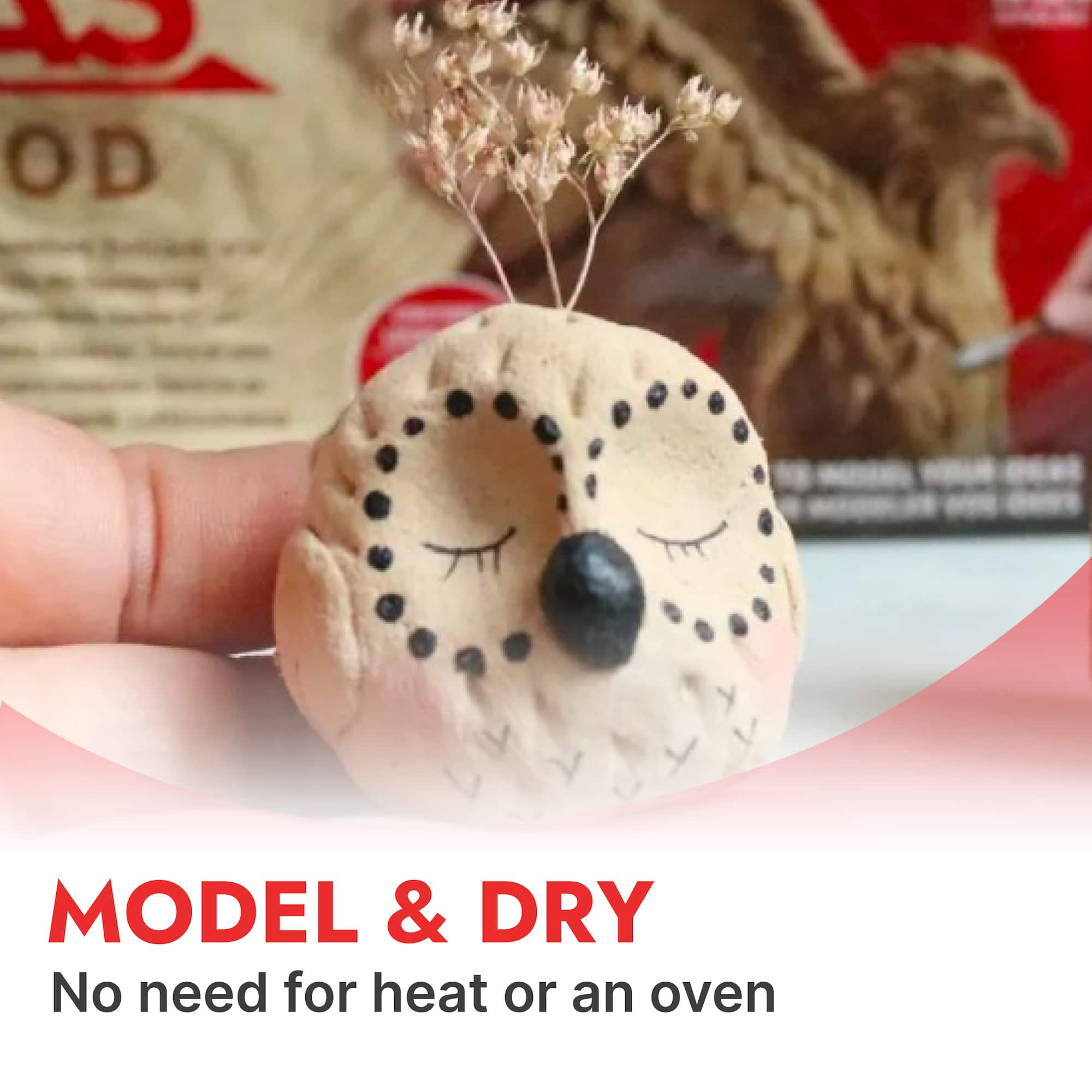 DAS® 1.5lb. Wood Modeling Clay